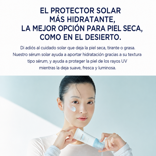 Aplica el Sun Serum