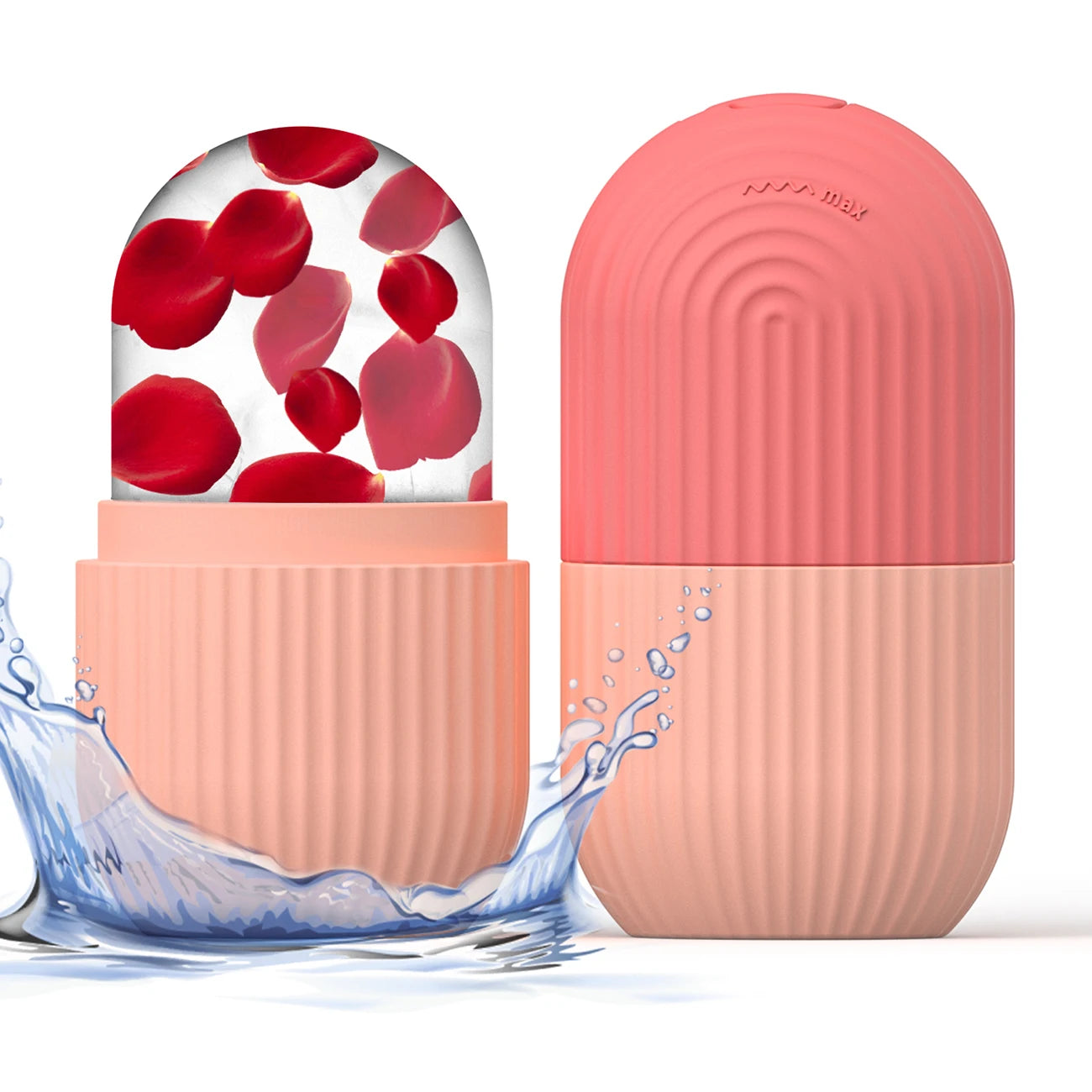 GlowVault Ice Roller — Rodillo Facial de Crioterapia para Deshinchar en 60 Segundos