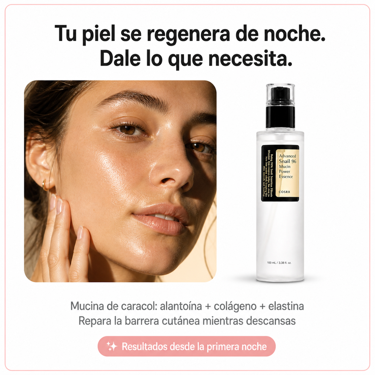 Sérum Mucina de Caracol 96% - Hidratación Profunda y Reparación | 100ml